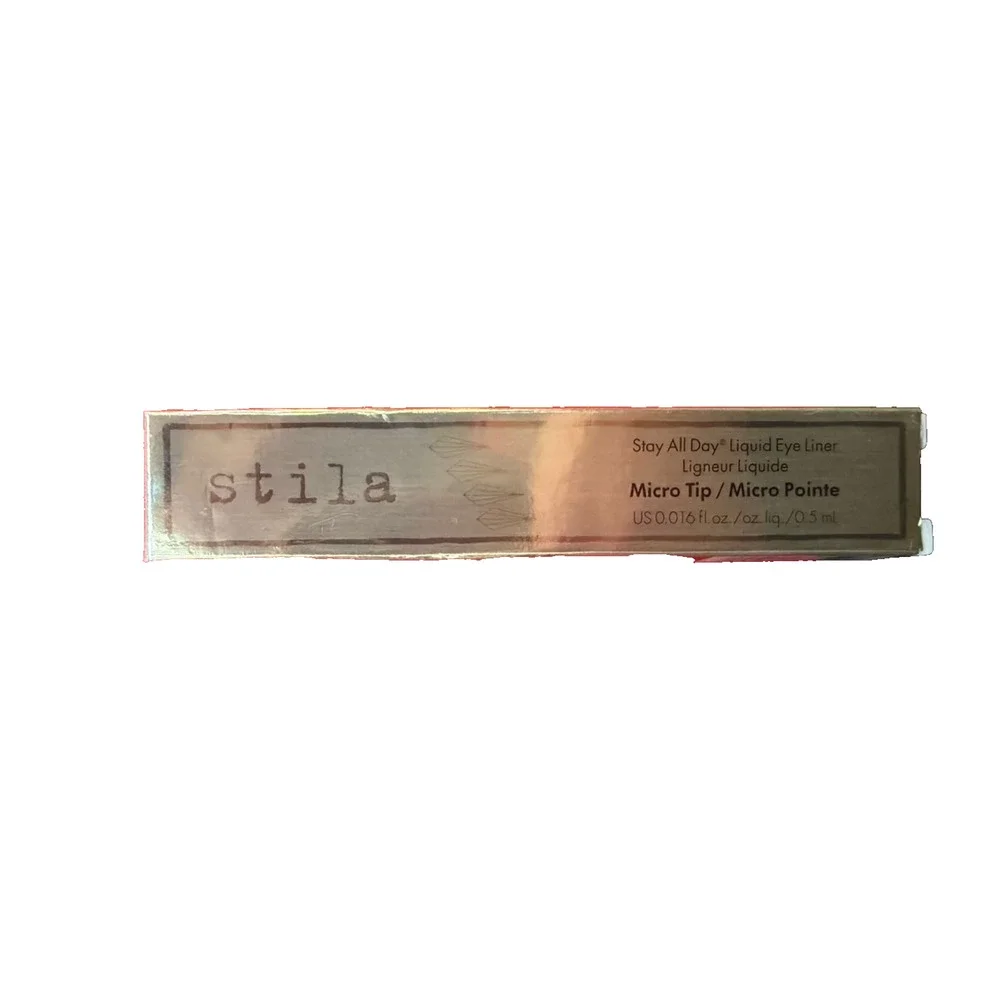 Stila Stay All Day Liquid Eyeliner Micro Tip Shimmering Quartz 0.5 ml New